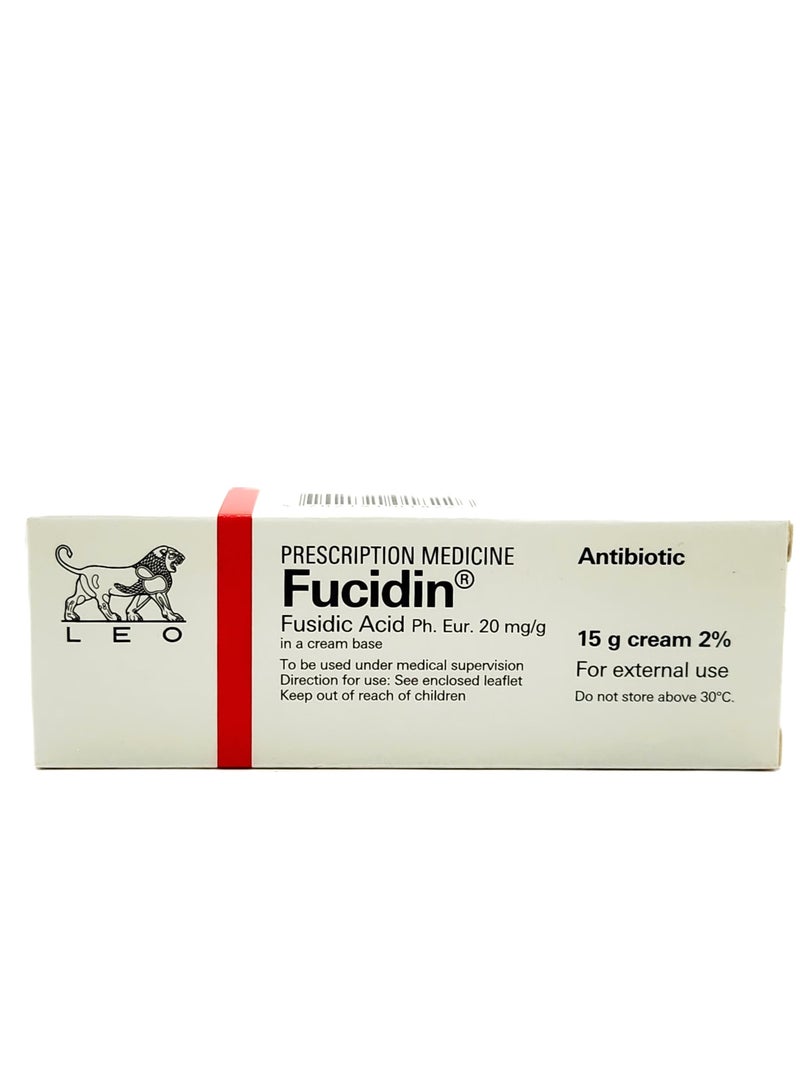Fucidin 2% Cream 15gm (Fast Relief for Bacterial Skin Infections) - Image 2