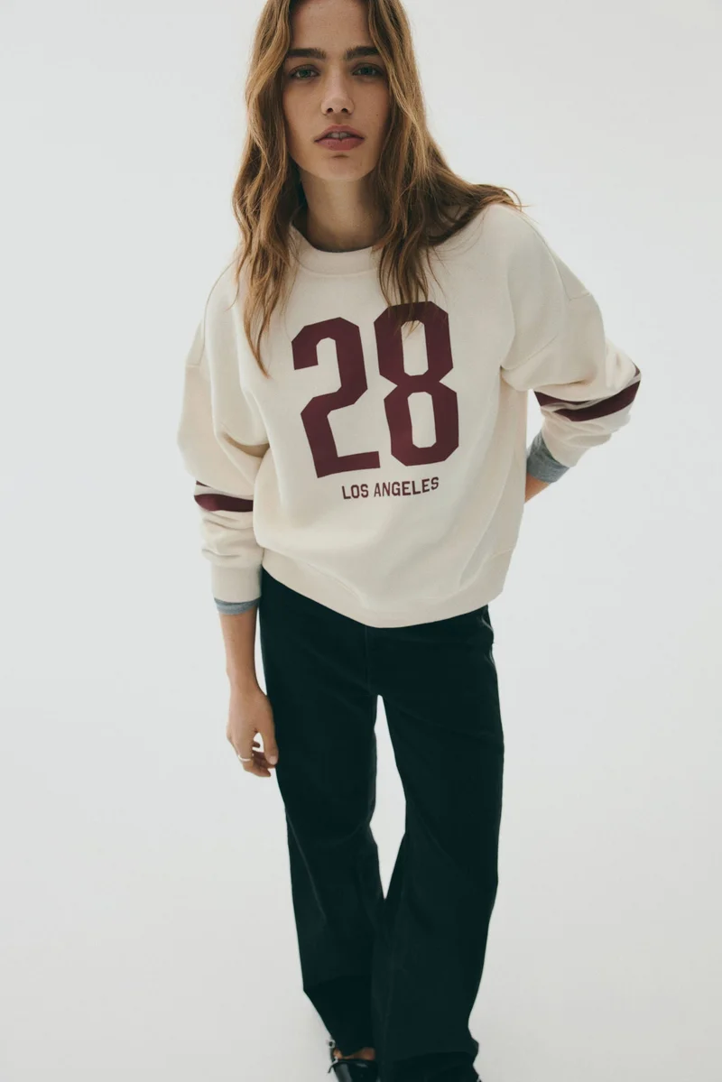 H&M Motif-detail sweatshirt