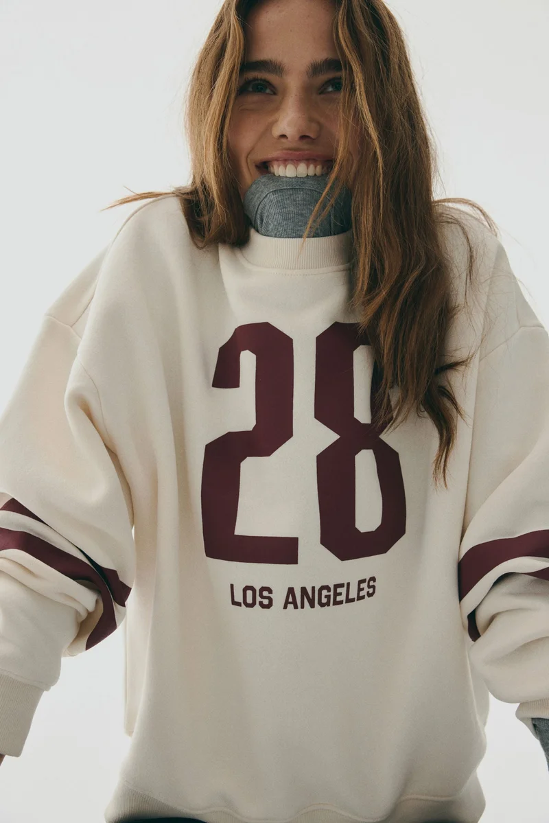 H&M Motif-detail sweatshirt