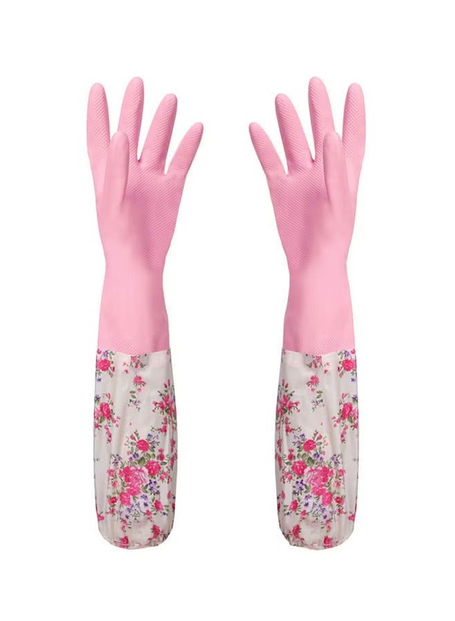 2pcs dishwashing gloves
