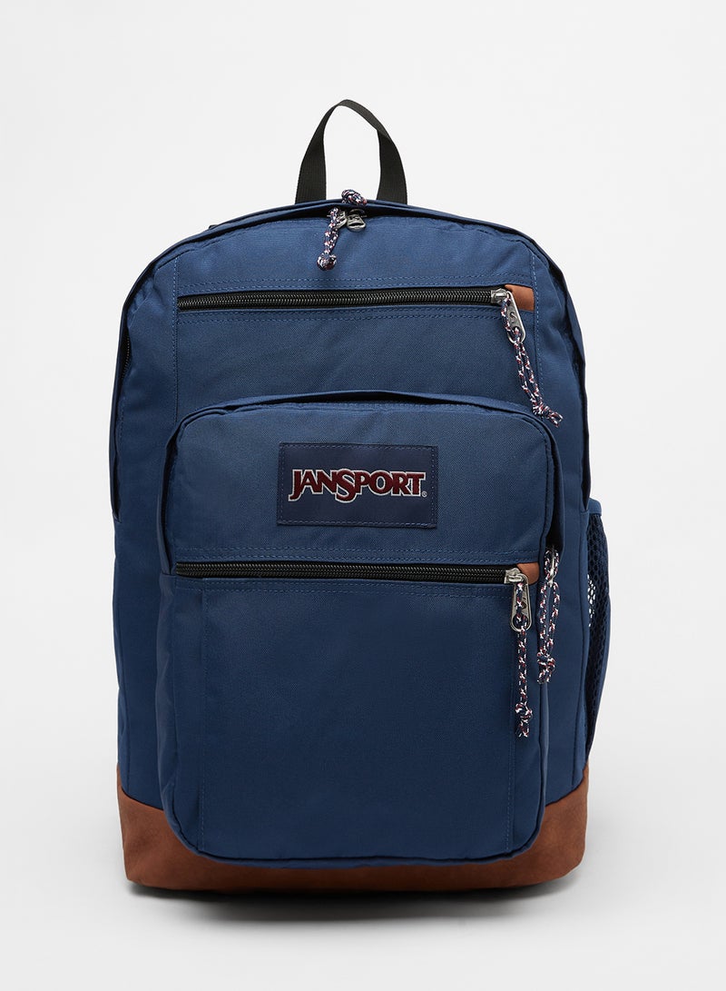 JanSport Cool Backpack, with 15-inch Laptop Sleeve - Large Computer Bag Rucksack with 2 Compartments, Ergonomic Straps, Navy - Image 1