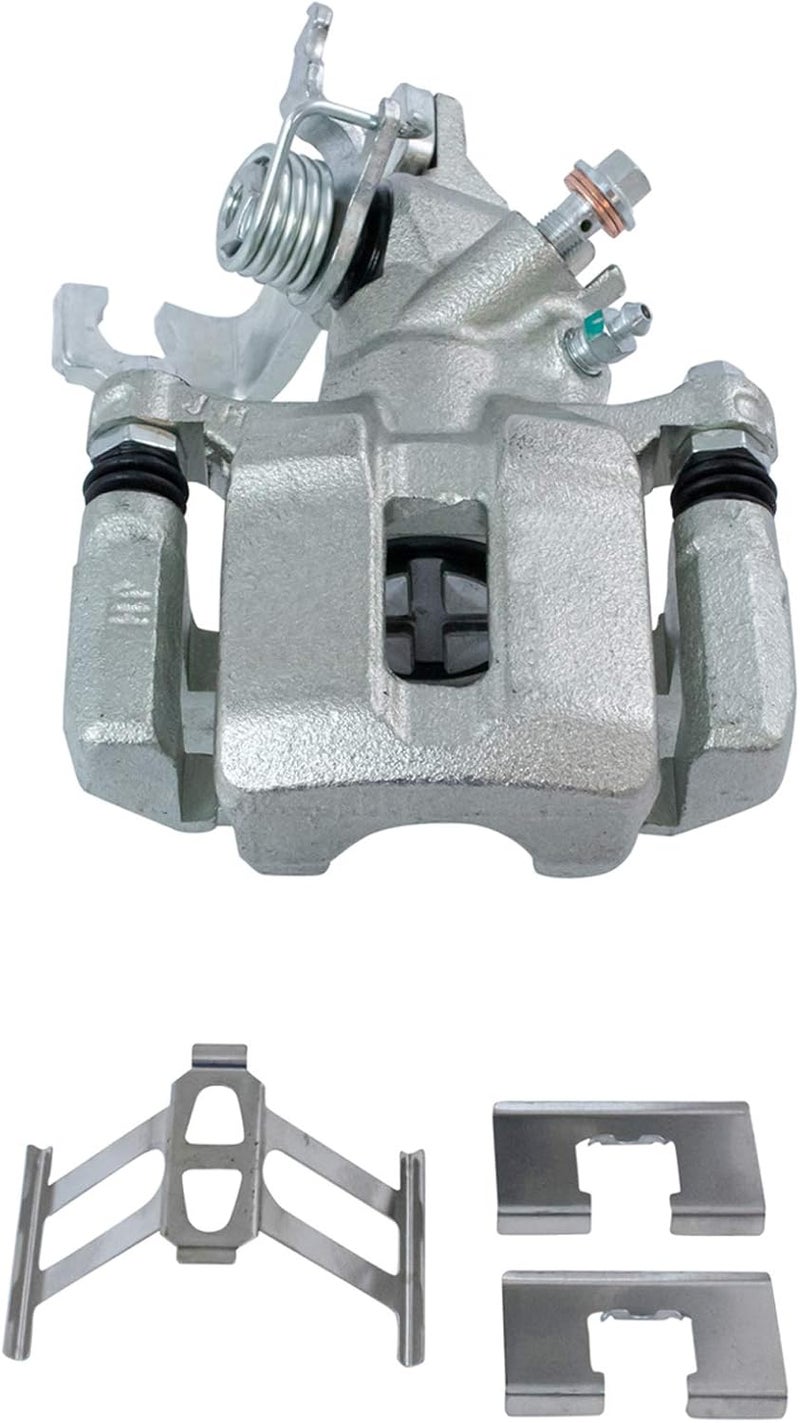 TRQ Rear Brake Caliper Set with Hoses for 2003-2007 Honda Accord - Image 4