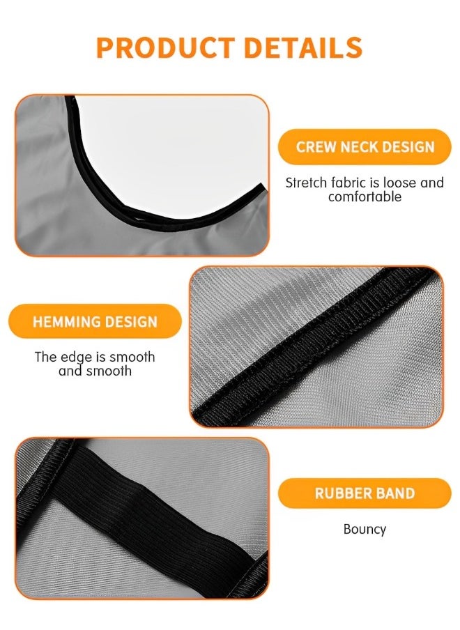 GROIC 6 Pack Scrimmage Training Vest, Sports Pinnies, Basketball Soccer Training Vest, Practice Jerseys, Practice Vest for Adult Youth Kids with Carry Bag  - Image 3