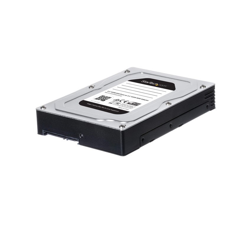 Startech.com StarTechcom 25 to 35 Hard Drive Adapter for SATA and SAS SSDsHDDs SSD Enclosure HDD Enclosure Internal Hard Drive Enclosure 25SATSAS35HD - Image 2