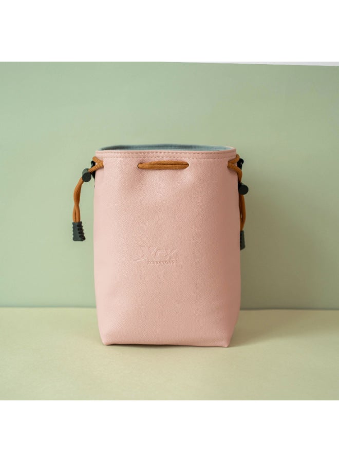 For sony ZVE10 CameRa Bag Canon R50 StoRage Bag Nikon Z30 MicRo SlR Lens Bag Fuji XS20 LineR-Color:Sakura Pink Storage Bag Medium Size  - Image 1