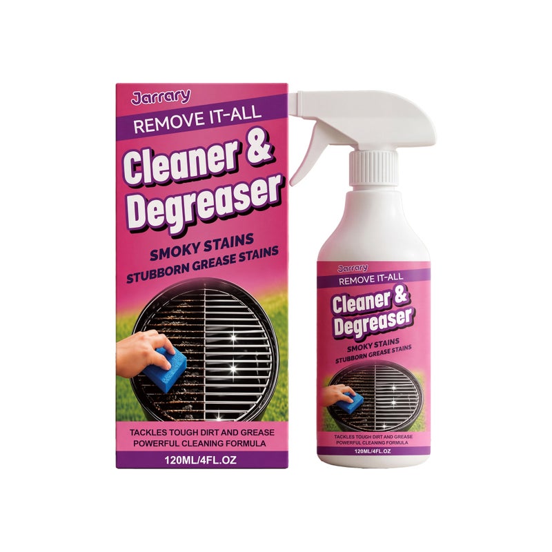 Jarrary Grill Cleaner Special Cleaning And Dissolving Agent For Barbecue Grills And Frying Pans To Remove Burnt Stains And Black Grease - Image 1