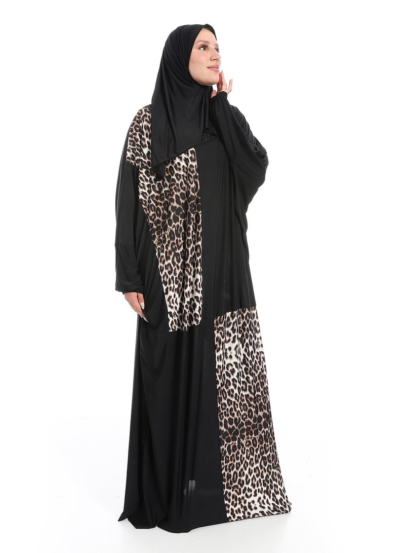 سيزار اسدال صلاة حريمي مزود بنقش تايجر  - Image 3