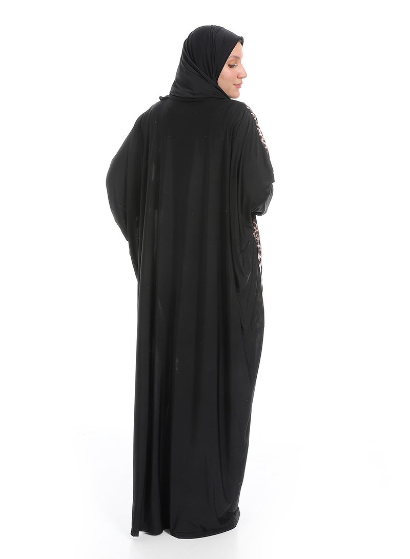 سيزار اسدال صلاة حريمي مزود بنقش تايجر  - Image 4