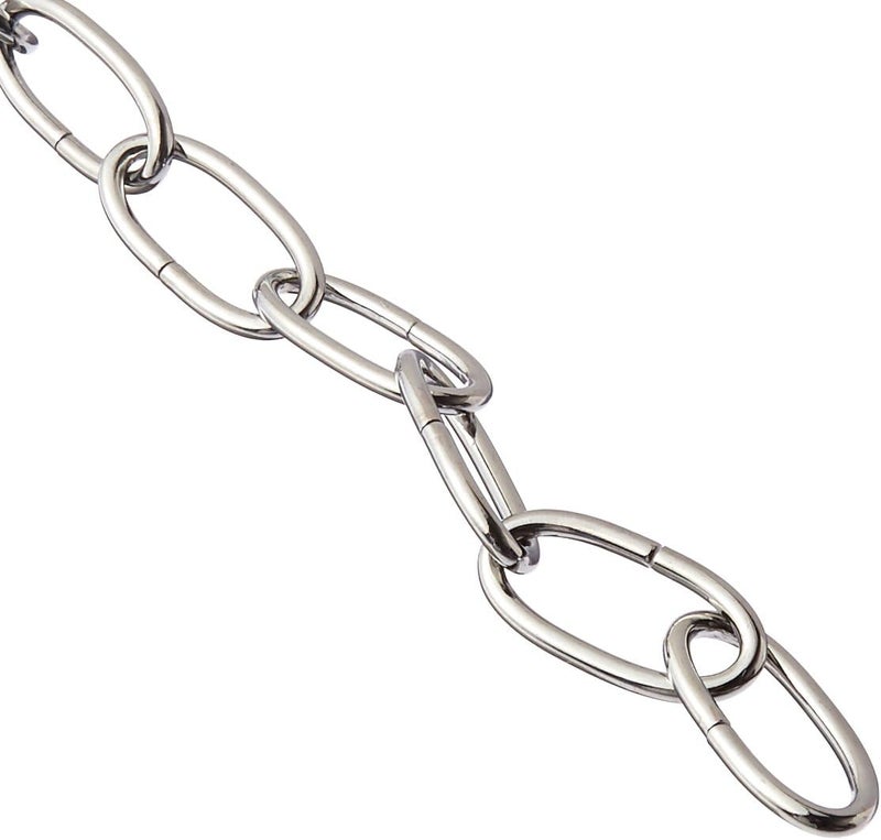 Livex Lighting 5607-05 Accessories Light Standard Decorative Chain, Chrome 0.1 x 36 x 0.1 - Image 1