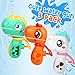 Dolanus Water Gun Toys 3 Pack Toys for Kid 3 4 5 8 12 Year Old Boys Squirt Pistol Water Guns for Kids Toddlers Dinosaur Unicorn Toy for Pool Outdoor Outside Backyard - Image 4