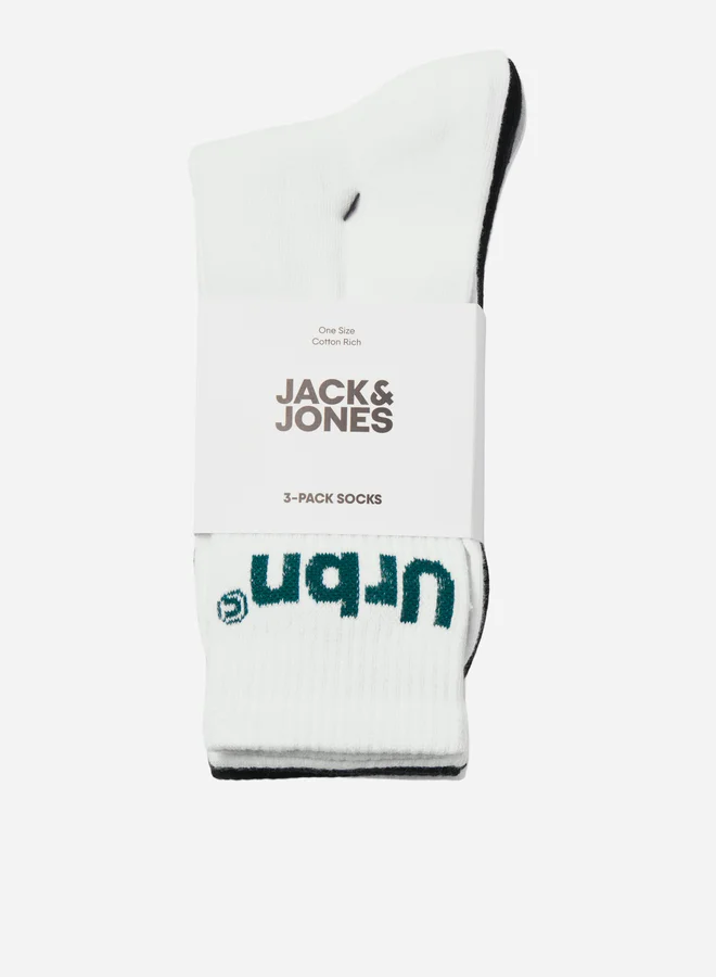 JACK & JONES Jack & Jones Set of 3 - Crew Tennis Socks