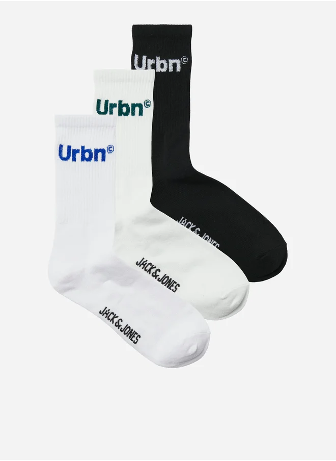 JACK & JONES Jack & Jones Set of 3 - Crew Tennis Socks