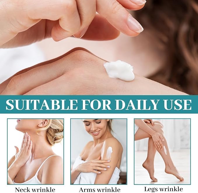 VALUEVIBES Body Soufflé Cream - Moisturizing Body Cream for Neck, Chest, Arms & Legs - Soft Whipped Texture-85g - Image 5