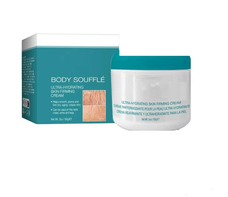 VALUEVIBES Body Soufflé Cream - Moisturizing Body Cream for Neck, Chest, Arms & Legs - Soft Whipped Texture-85g - Image 1