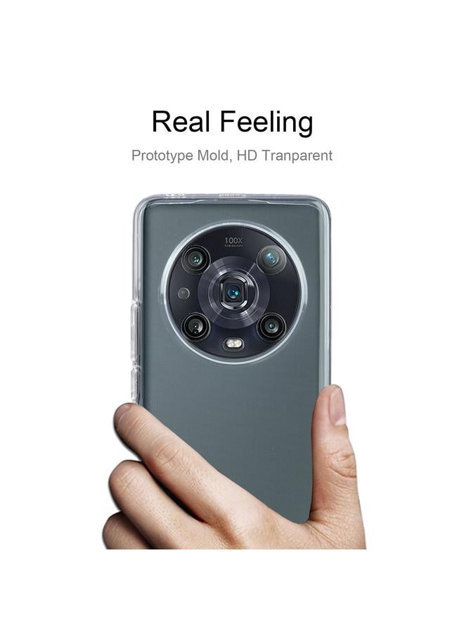 S-TOP Case For Honor Magic4 Pro 0.75mm Ultra-thin Transparent TPU Phone Case - Image 3