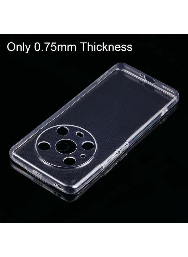 S-TOP Case For Honor Magic4 Pro 0.75mm Ultra-thin Transparent TPU Phone Case - Image 5