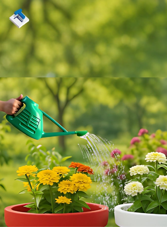 Generic Water Sprinkler, Garden shower, Lawn Sprinkler | 2 Ltr | premium Plastic Gardening Tool For Plant Watering, Gardening Water Shower, Irrigation, Fertilizer & Insecticide Spray | Comes With Shower Nozzle | Available In Green color.  - Image 2