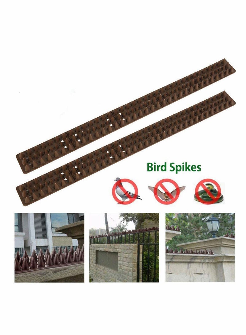 Zikra Fence Wall Spikes Garden Security Intruder Bird Cat Repellent Burglar Anti Climb (12pcs) - Image 2