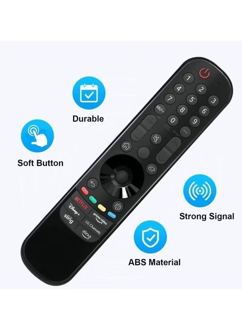 New Remote MR23GA Replacement for LG Magic Remote,2023 Universal Remote Control for LG Smart TVs (No Voice and No Air Mouse (Pointer) Function),LG TV Remote Compatible with All Models for LG TV - view 4