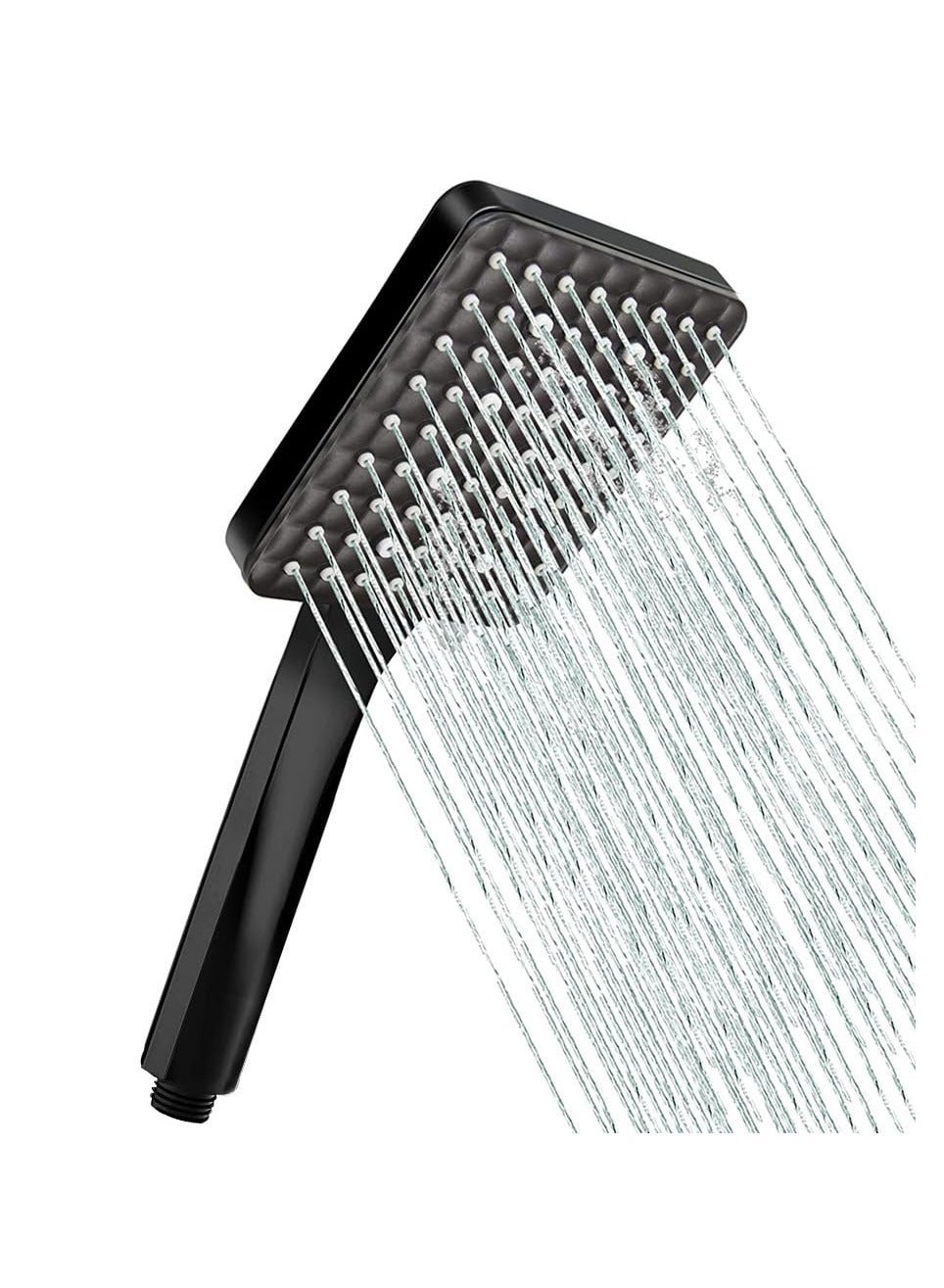 Generic Shower Head Pressurized Heads with 6 Settings Spray Mode Square ...