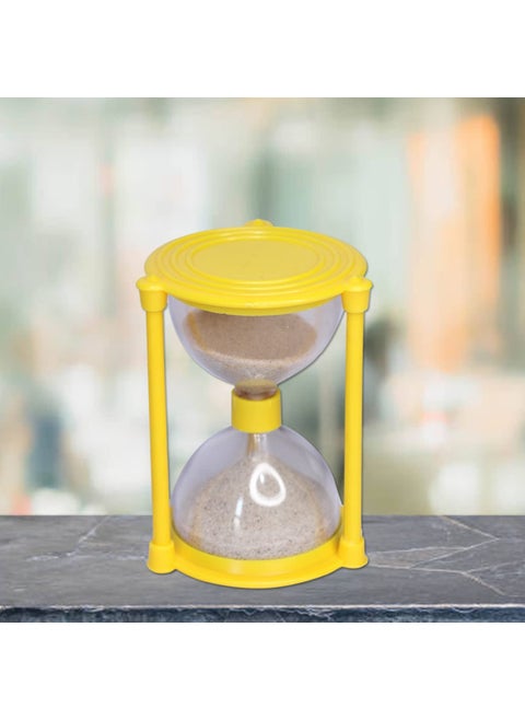 KAVIN Sand Timer Hourglass Clock Watch Toy Showpiece Item for Home and Office Use Pack of 1 Colour May Be Vary