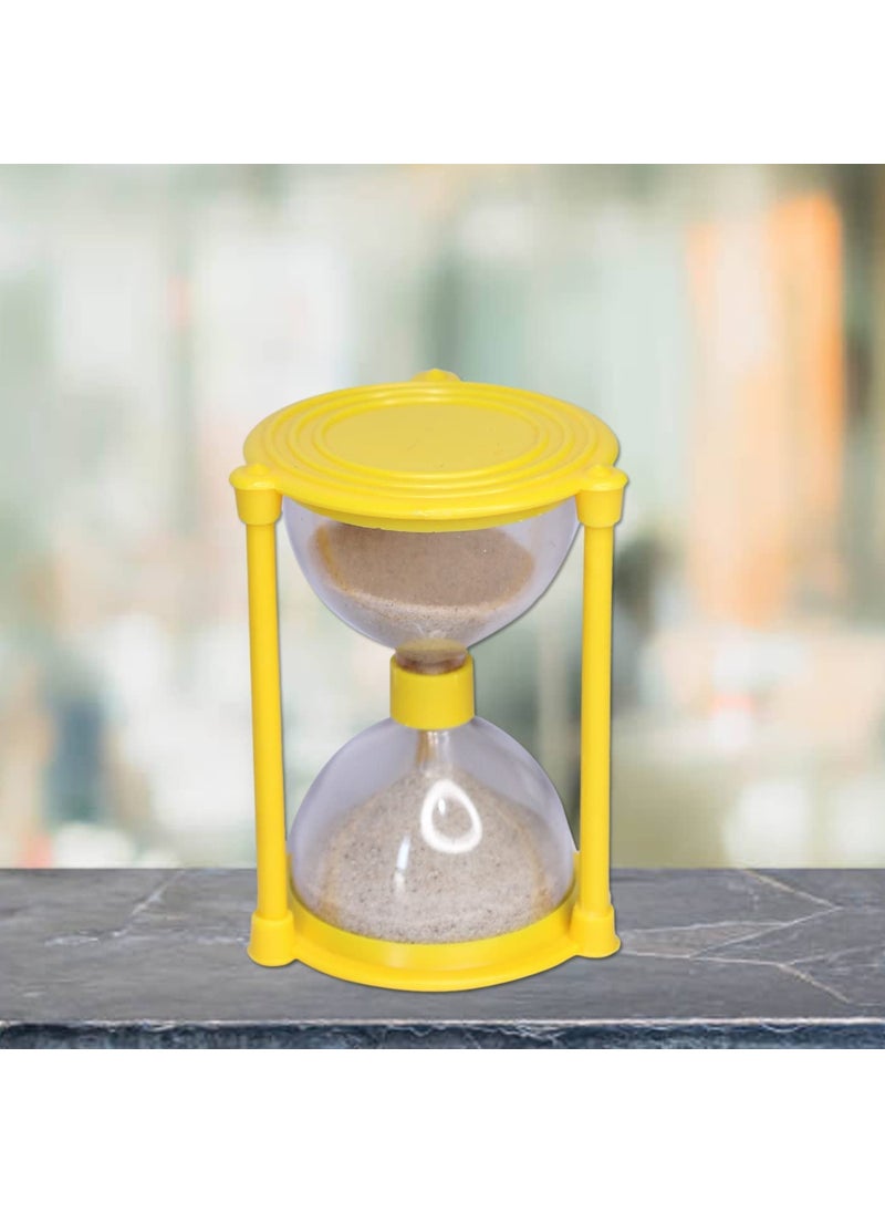 KAVIN - KAVIN Sand Timer Hourglass Clock Watch Toy Showpiece Item for Home and Office Use Pack of 1 Colour May Be Vary - Image 1