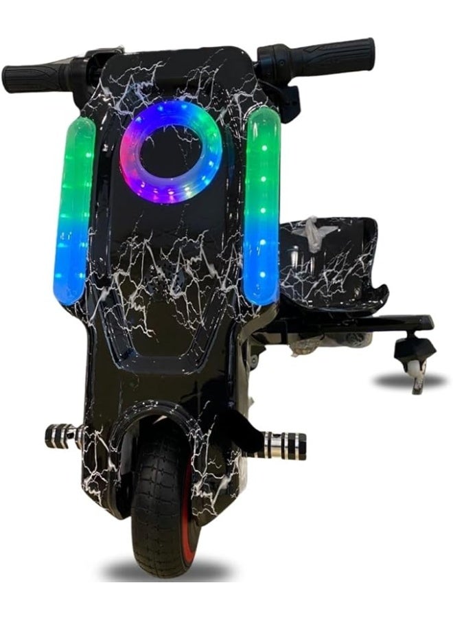 DT-M3 Drift 36V Electric Mini Bike for Kids | 250W Motor, 25km/h Speed & 5–8km Range | 3.6Ah Battery, Lightweight 12kg Frame, 70kg Load Capacity – Safe & Fun Ride for Children - Image 2