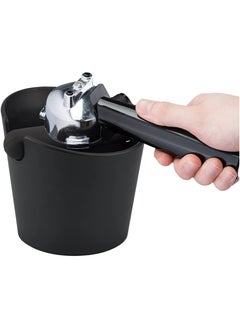 Generic Knock Box – Espresso Grounds Knockout Container made of durable plastic with a rubber bar for easy coffee puck removal  - Image 4