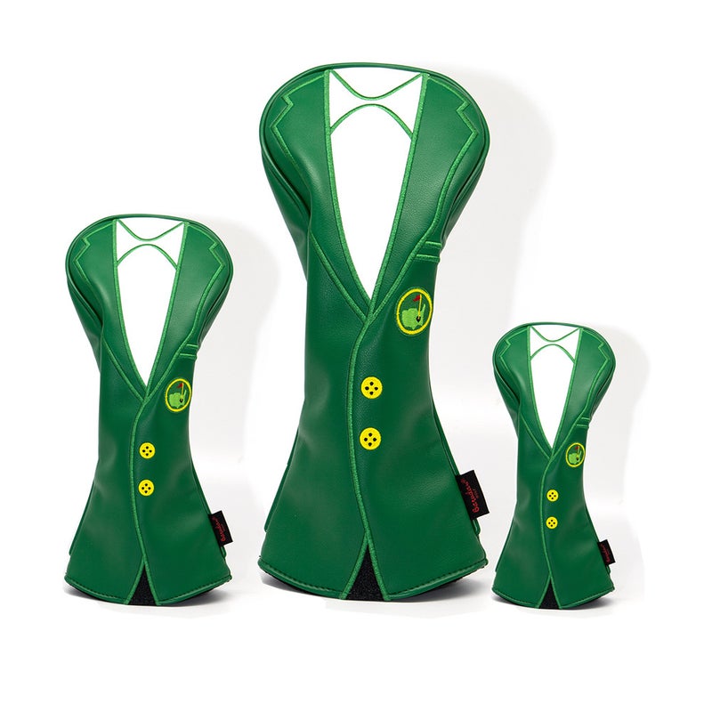Generic Golf Master Green Jacket Iron Covers 13UT (set of 3)