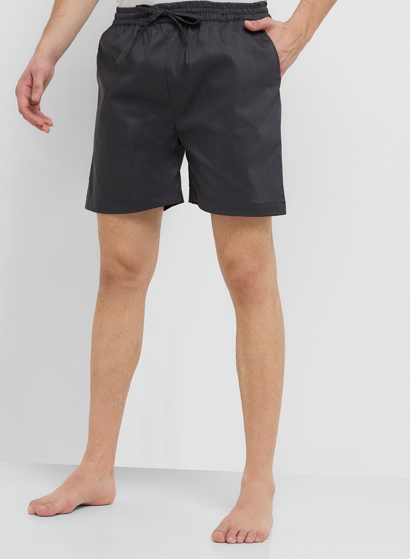 سفنتي فايف طقم بيجامة تي شيرت وشورت - Image 4