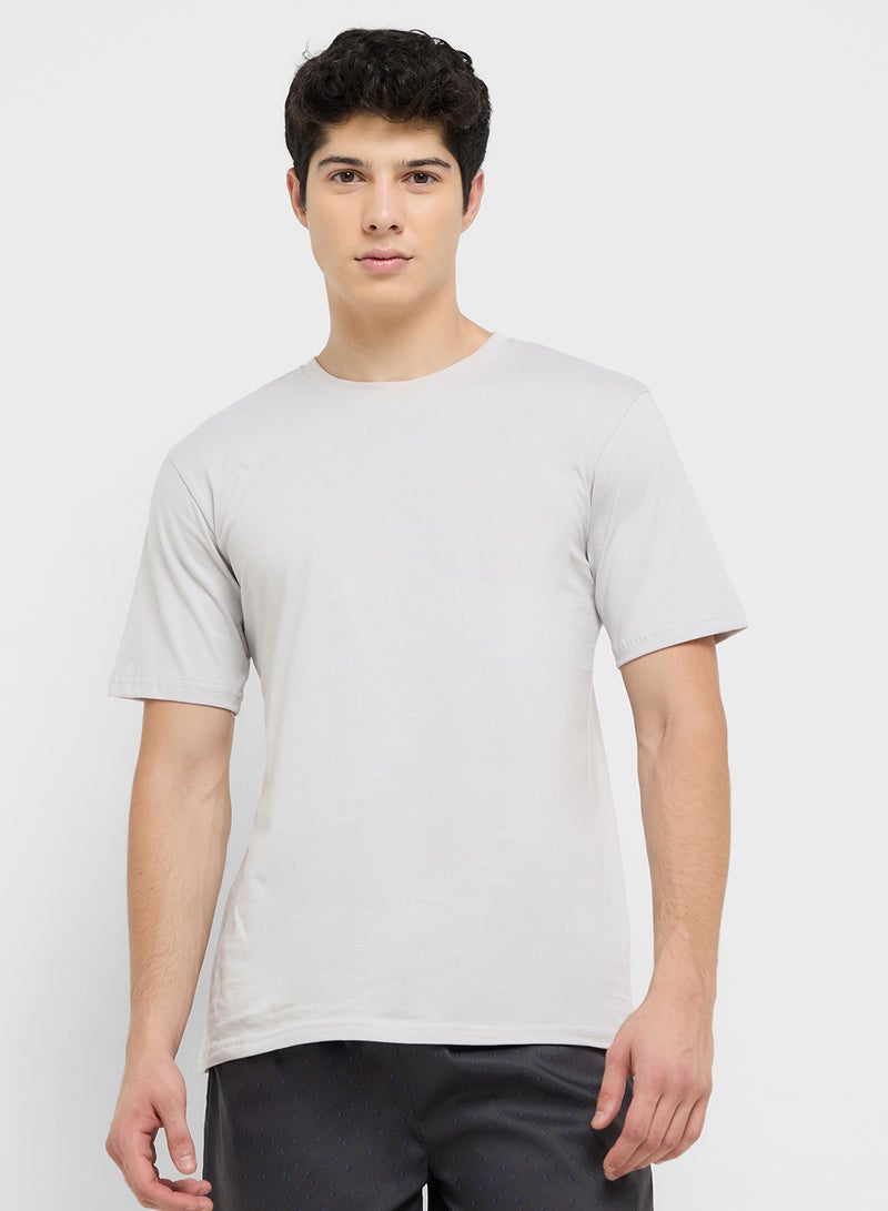 سفنتي فايف طقم بيجامة تي شيرت وشورت - Image 3