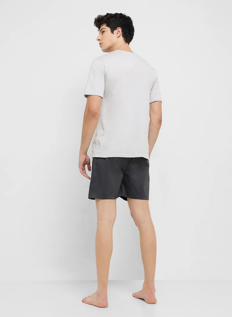 Seventy Five Nightwear T-Shirt & Shorts Sets