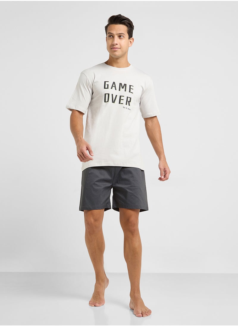 Seventy Five Nightwear T-Shirt & Shorts Sets  - Image 5