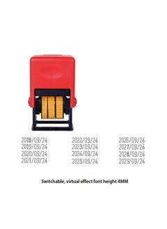 Generic D4 Manual Date Code Printer – Includes Quick-Dry Ink, Ink Pads, and Replacement Cartridges  - Image 2