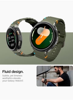Spigen Liquid Air for Samsung Samsung Galaxy Watch 7 40mm Case Cover Flexible Lightweight TPU (2024) - Matte Black  - Image 3