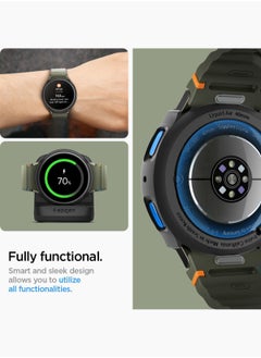 Spigen Liquid Air for Samsung Samsung Galaxy Watch 7 40mm Case Cover Flexible Lightweight TPU (2024) - Matte Black  - Image 5