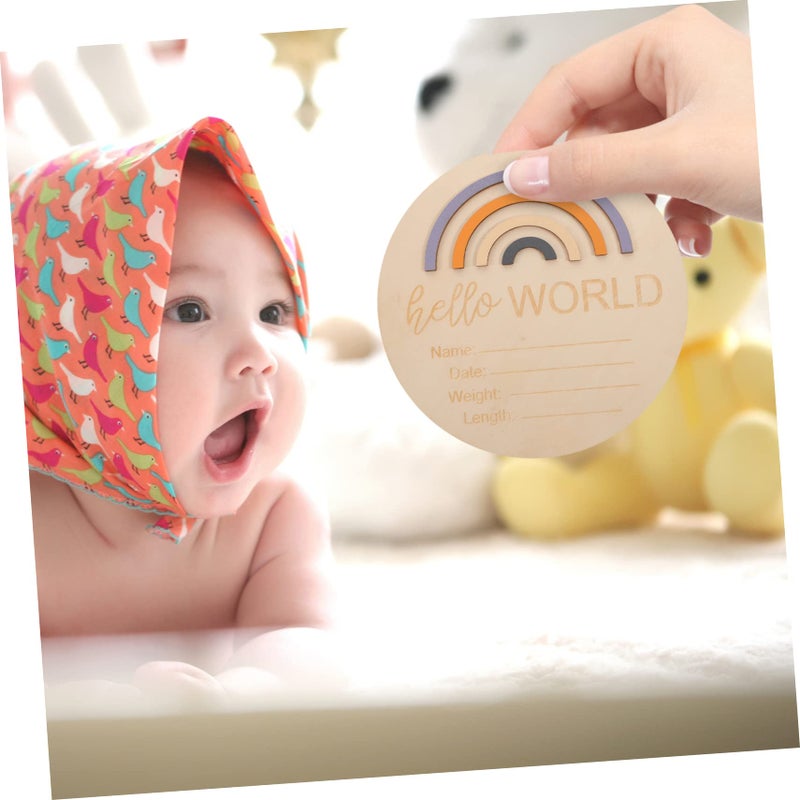 Monthly Milestone Announcement Board For Newborn Baby Photo Props Growth Documentation - Image 4
