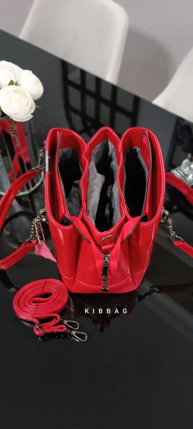 NahitaTyana Leather Women's Handbag, Shoulder Bag and Crossbody Bag, Shoulder Strap, Luxury  - Image 4