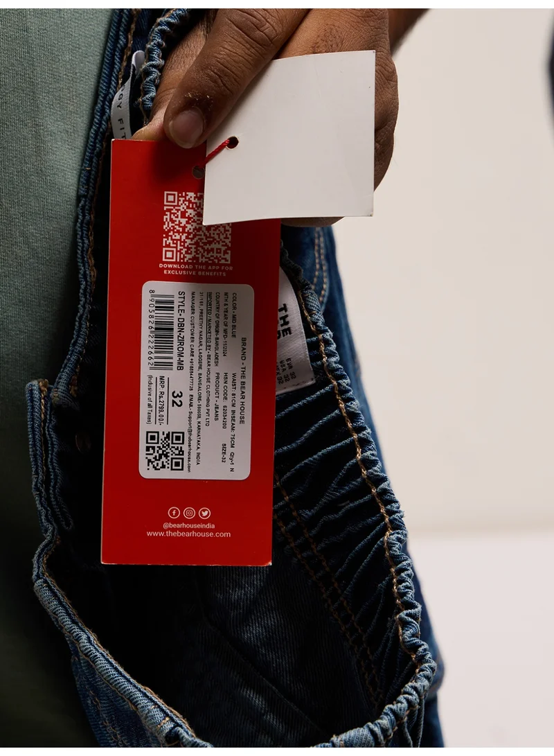 The Bear House  Men’s Jeans Casual Stylish Everyday Denim for Work, Travel, Outings, Versatile Bottom Wear Suitable for All Occasions and Seasons for Men | Best Price UAE