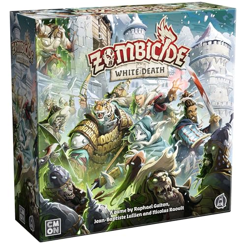 CMON Zombicide White Death Board Game Battle The Undead Siege in The Frozen North Cooperative Strategy Game with Tabletop Miniatures Ages 14 16 Players 1 Hour Playtime - Image 1