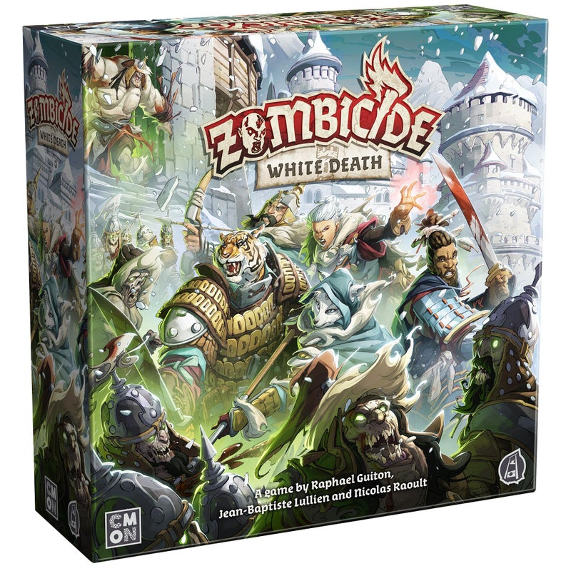 CMON Zombicide White Death Board Game Battle The Undead Siege in The Frozen North Cooperative Strategy Game with Tabletop Miniatures Ages 14 16 Players 1 Hour Playtime - Image 2