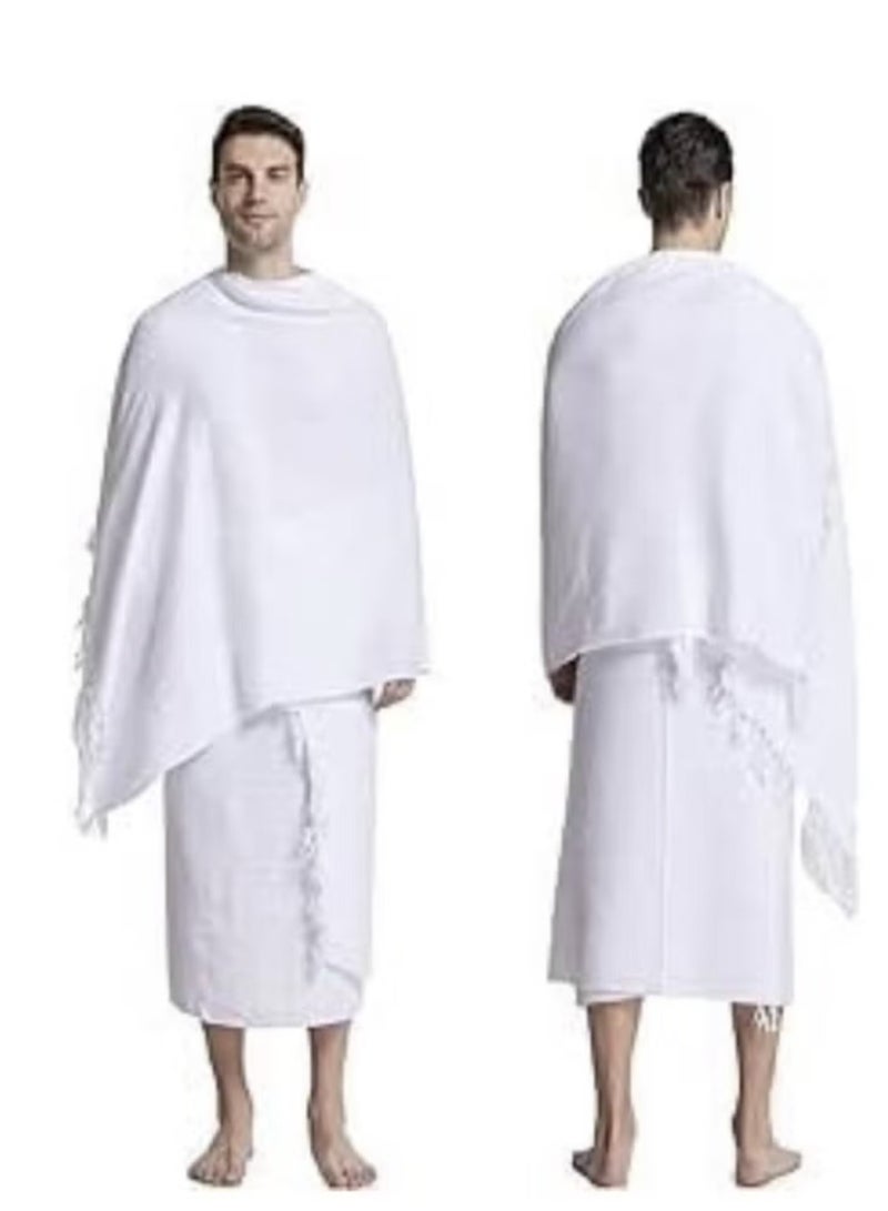 Saudi Made Religion 1200 gram Ihram for Men for Hajj and Umrah - Image 1