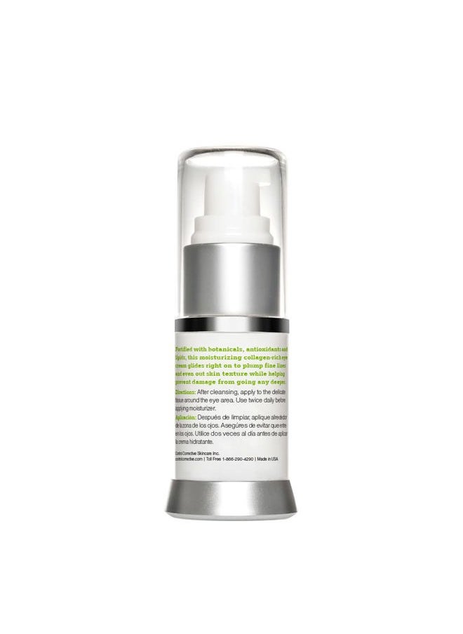 CONTROL CORRECTIVE SKIN CARE SYSTEMS CONTROL CORRECTIVE Collagen Eye Defense, .5 Oz - Soothing & Hydrating Eye Cream, All Skin Types, Lightweight, Elastin, Wheat Germ, Hyaluronic Acid, Skin Brighteners Restore Smoothing To Delicate Areas  - Image 2