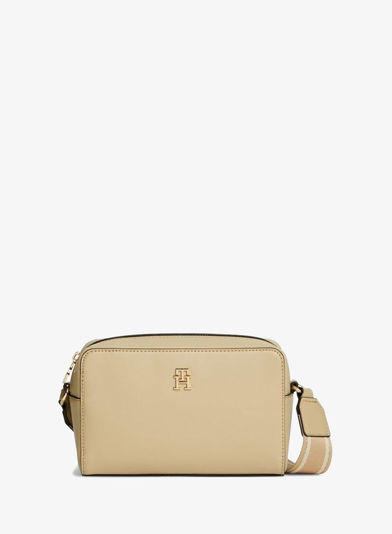 TOMMY HILFIGER Repeat Logo Strap Crossbody Camera Bag - Image 1