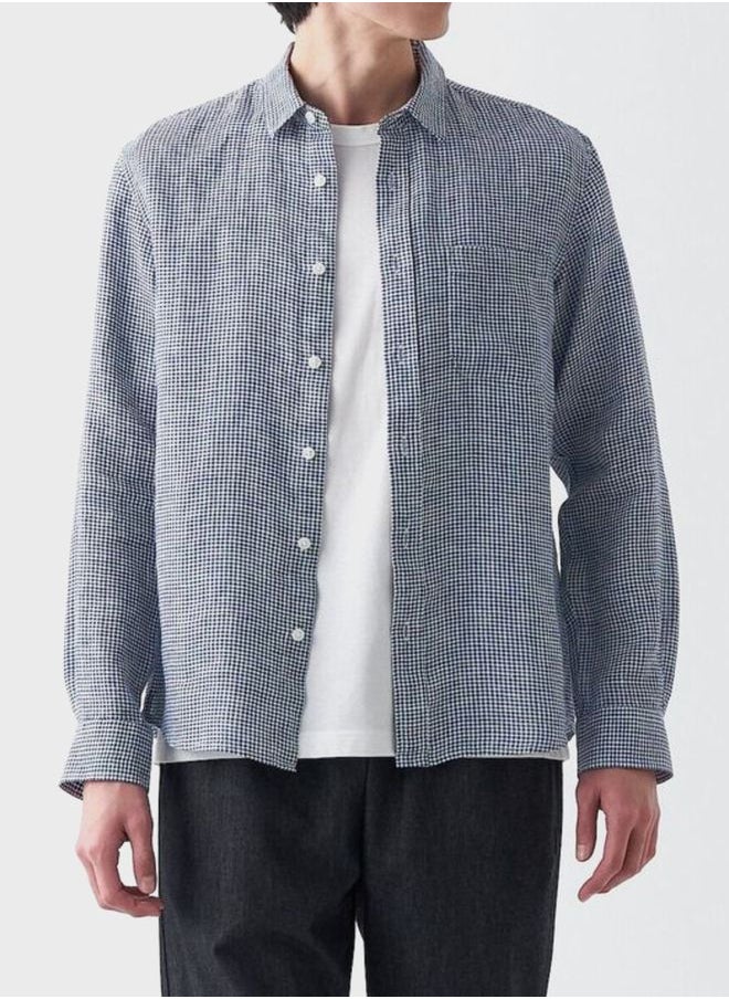 MUJI French Linen Washed Shirt  - Image 1