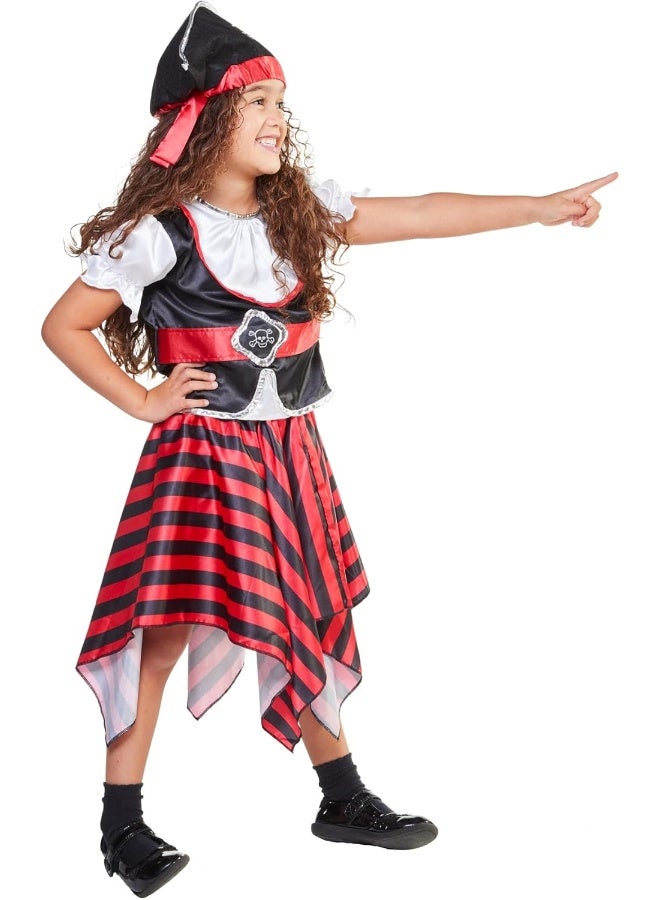 Rubie's Girl Pirate Book Week and World Book Day Fancy Dress Costume (Small) - Image 4