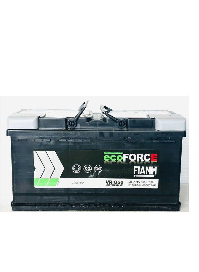 FIAMM AGM Car Battery 12V 95AH (Range Rover / Mercedes / BMW / Aston Matin / Audi / Ferrari / Maserati / Porsche)  - Image 2