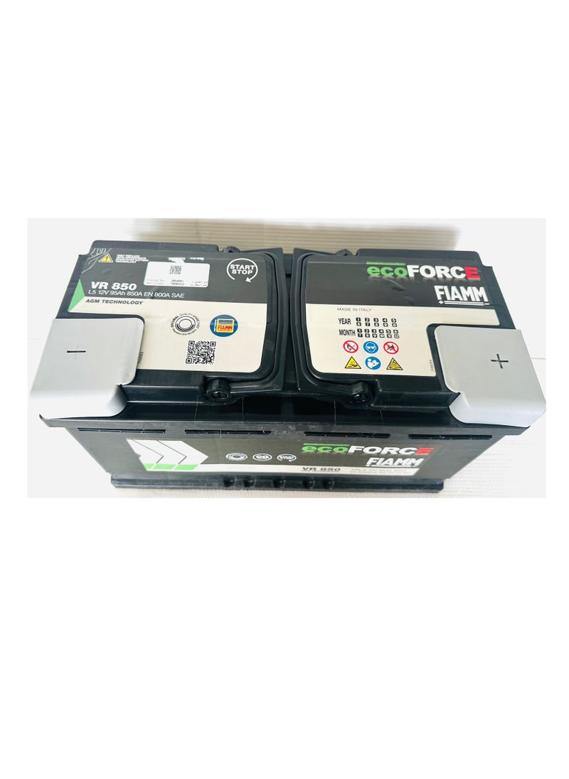 FIAMM AGM Car Battery 12V 95AH (Range Rover / Mercedes / BMW / Aston Matin / Audi / Ferrari / Maserati / Porsche)  - Image 3