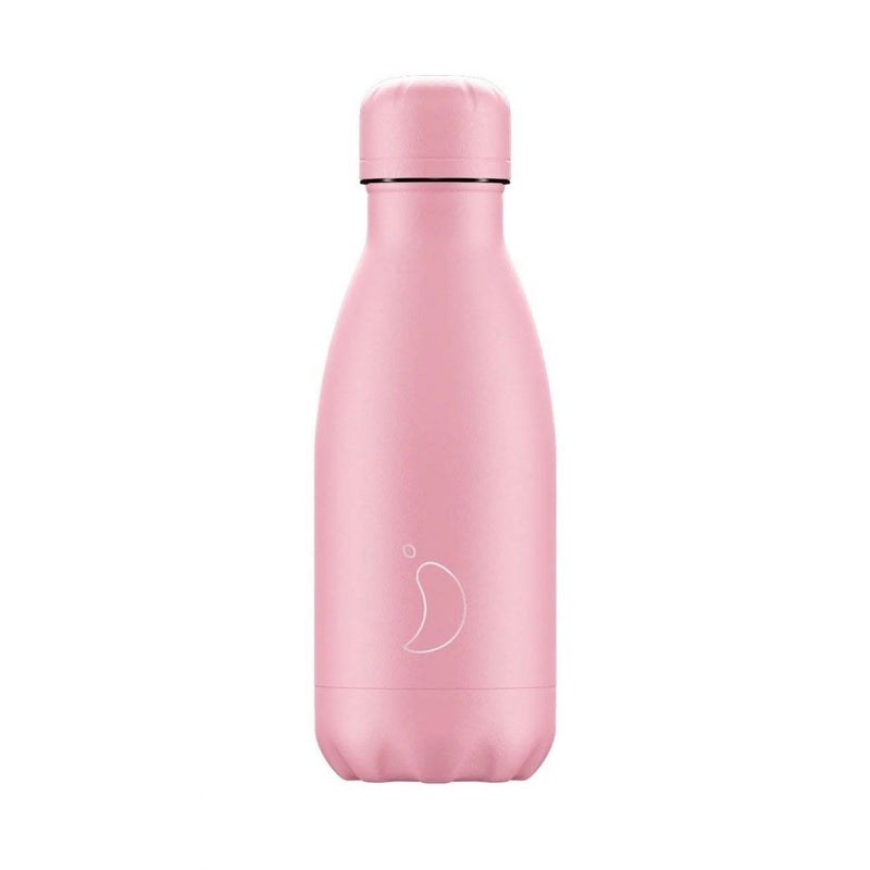 Chilly's | Water Bottle | Pastel | 260ml | All Pink - Image 1