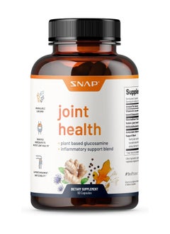 SNAP SUPPLEMENTS Joint Health Support Supplement, Plant Based Glucosamine & Inflammatory Support Blend, Bioavailable Curcumin,Targeted ingredient to Protect Joint Health,Supports Movement & Flexibility 90 Capsules  - Image 1